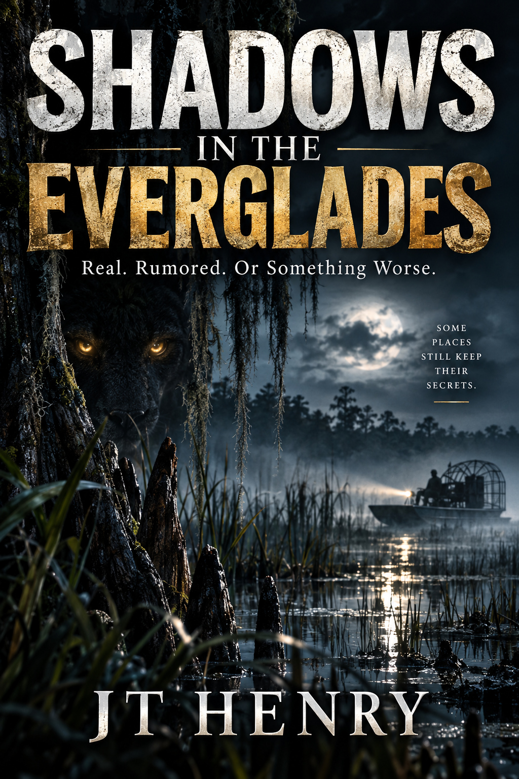 Shadows in the Everglades book cover by JT Henry